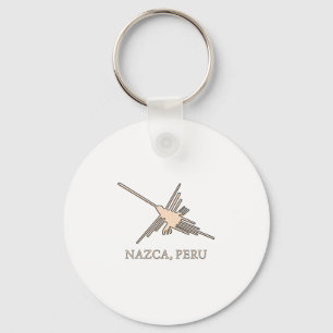Porte-clés Newsprint de Nazca Hummingbird
