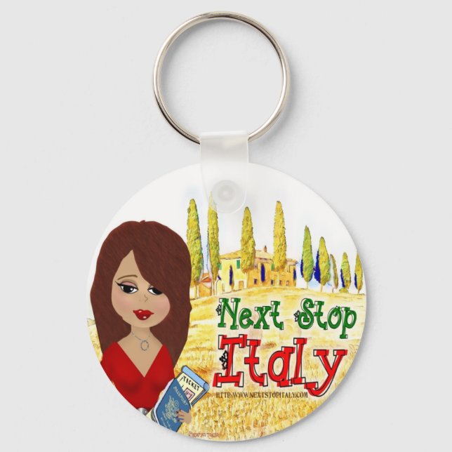 Porte-clés Next Stop Italie Logo Porte - clé (Recto)