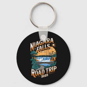 Porte-clés Niagara Falls Road Trip 2025 - Vacances d'été