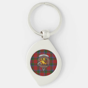 Porte-clés Nicolson Clan Badge Argent Metal Key Ring