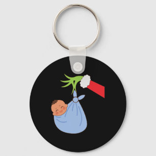 Porte-clés Nicu Infirmière de la main-d'oeuvre Père Noël Noël