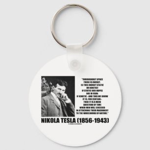 Porte-clés Nikola Tesla Wheelwork d'énergie cinétique de