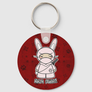 Porte-clés Ninja Bunny ! En Porte - clé rouge