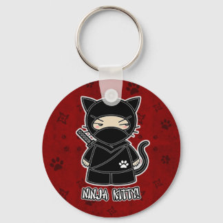 Porte-clés Ninja Kitty ! En Porte - clé rouge