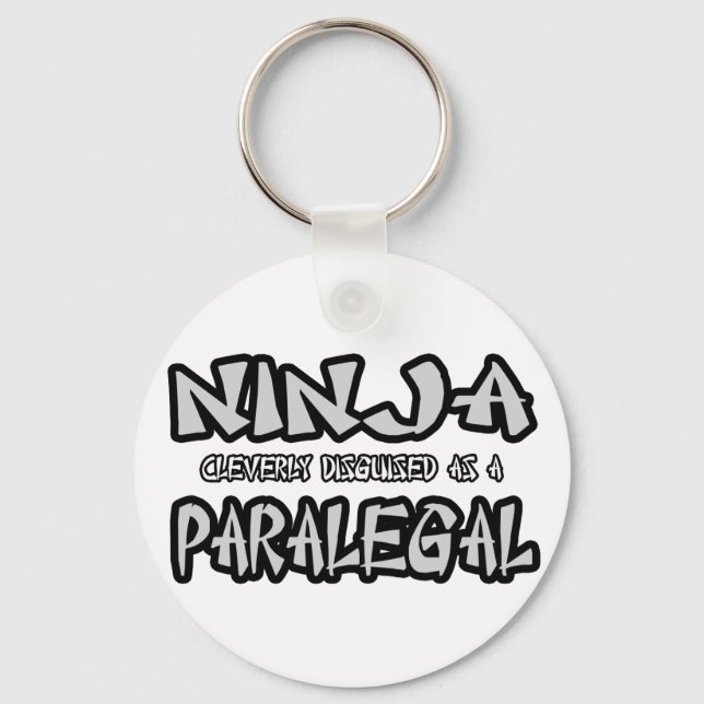 Porte-clés Ninja...Paralegal (Recto)