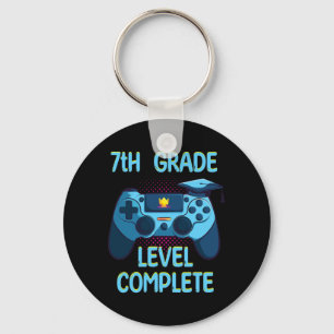 Porte-clés Niveau De Niveau Complet Dernier Jour De L'École A