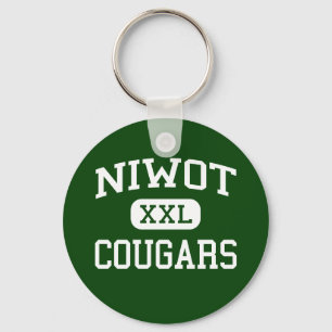 Porte-clés Niwot - pumas - lycée - Niwot le Colorado