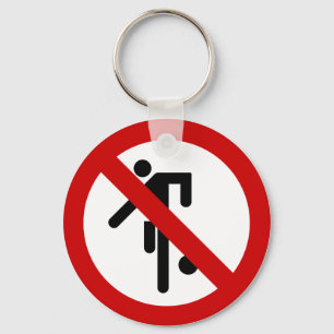 Porte-clés NO Ball Games ⚠ Thai Park ⚠