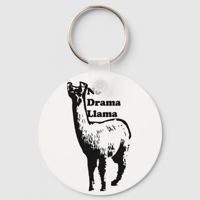 Porte-clés No Drama Llama (Recto)