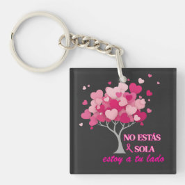 Porte-clés No estás sola en lucha contra el Cáncer de mama