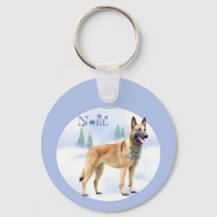 Porte-clés Noel Belge Malinois