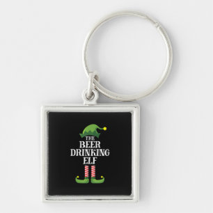 Porte-clés Noël d'anniversaire de consommation de bière