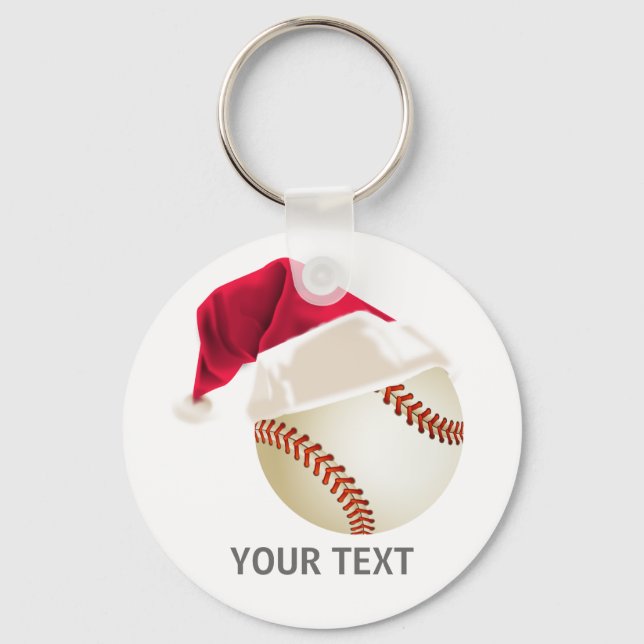 Porte-clés noël de baseball (Recto)