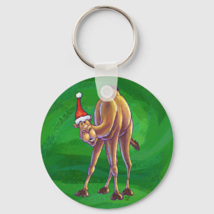 Porte-clés Noël De Camel Sur Vert