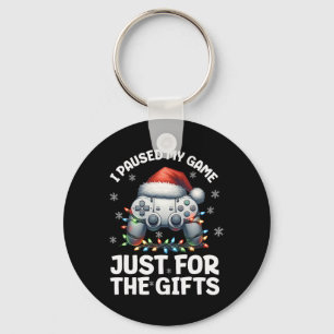 Porte-clés Noël de joueur Jeux vidéo Garçons Chris