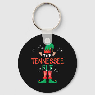 Porte-clés Noël du Tennessee Elf Matching Family Group