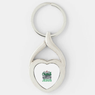 Porte-clés Noël est tout sur le design Jésus