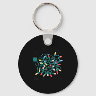 Porte-clés Noël Je vais bien Tout va bien Noël enchevêtré