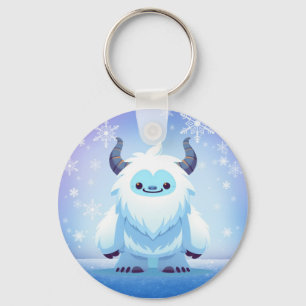 Porte-clés Noël mignon/yeti d'hiver