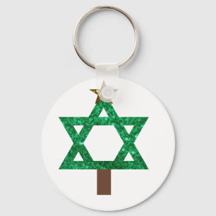 Porte-clés noël mukkah arbre de noël