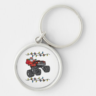 Porte-clés Noël Père Noël Monster Camion Garçons Enfants Enfa