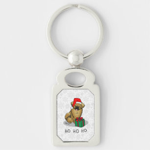 Porte-clés Noël Santa Chapeau Espagnol Tibétain (Brown) Migno