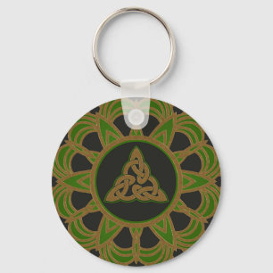 Porte-clés Noeud celtique Triquetra de trinité