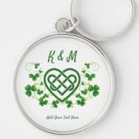 Noeud d'amour celtique irlandais personnalisé