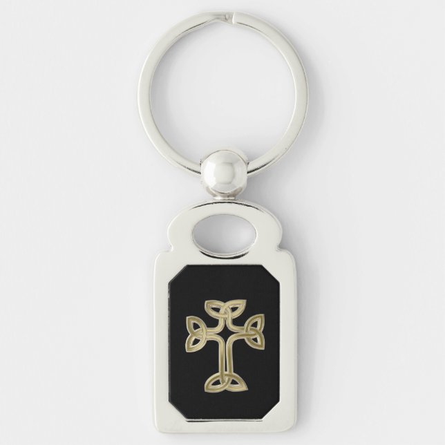 Porte-clés noeud de croix celtique (Devant)