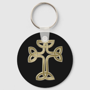 Porte-clés noeud de croix celtique