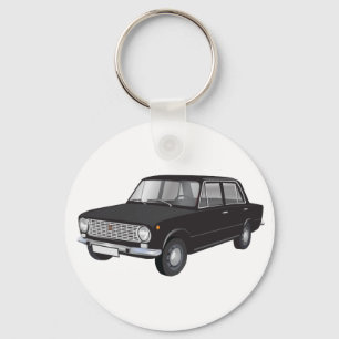 Porte-clés Noir de Fiat 124