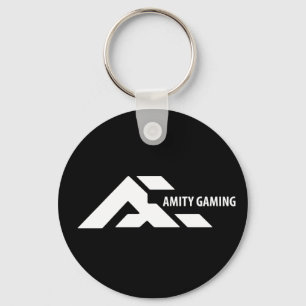 Porte-clés noir de porte - clé de noir de jeu d'amitié