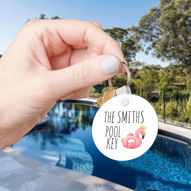 Porte-clés Nom de clé de pool personnalisée (Créateur téléchargé)