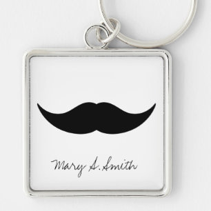 Porte-clés Nom de coutume de moustache