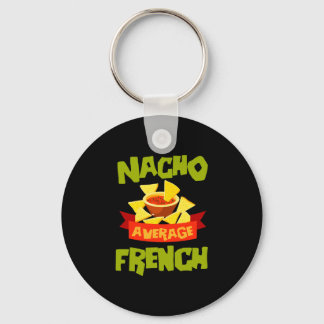 Porte-clés Nom de famille drôle d'anniversaire français moyen