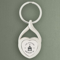 Nom de famille personnalisé de grange de ferme
