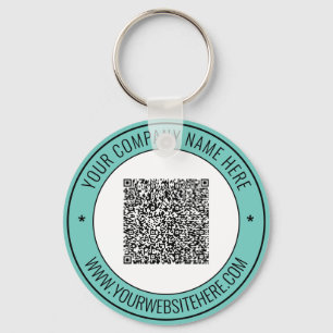 Porte-clés Nom du code QR Site Web Porte - clé Business Promo
