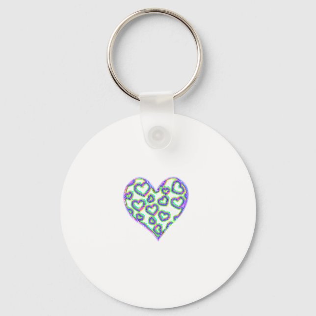 Porte-clés Nom du coeur (Recto)