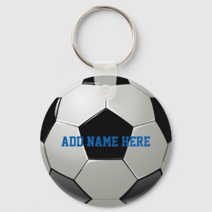 Porte-clés Nom du football du football customisé