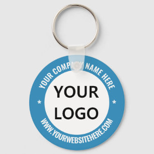 Porte-clés Nom du logo de l'entreprise Site Web Porte - clé P