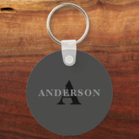 Nom et monogramme | Dark Gray