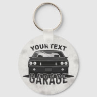 Nom personnalisé Classic Muscle Garage Retro