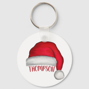 Porte-clés Nom personnalisé Cute Funny Holiday Christmas