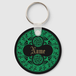 Porte-clés Nom personnalisé irlandais celtique