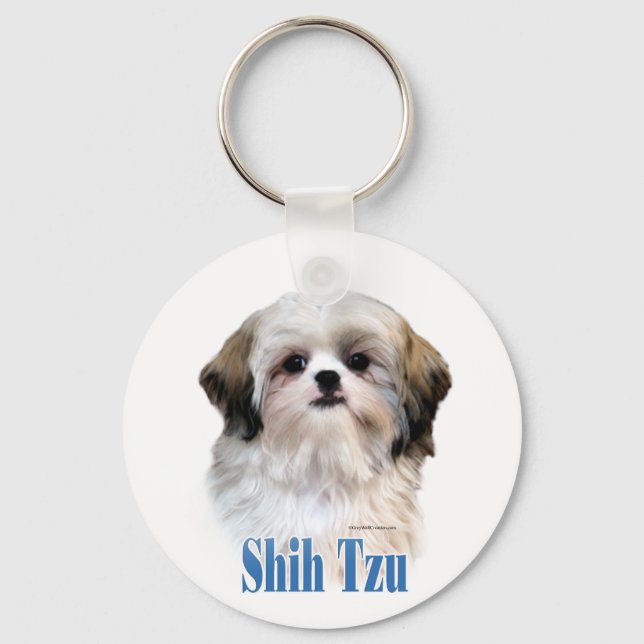 Porte-clés Nom Shih Tzu (Recto)