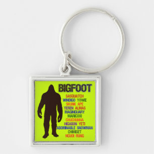 Porte-clés Noms de Bigfoot