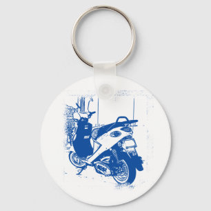 Porte-clés Non Apparel Blue Buddy Scooter