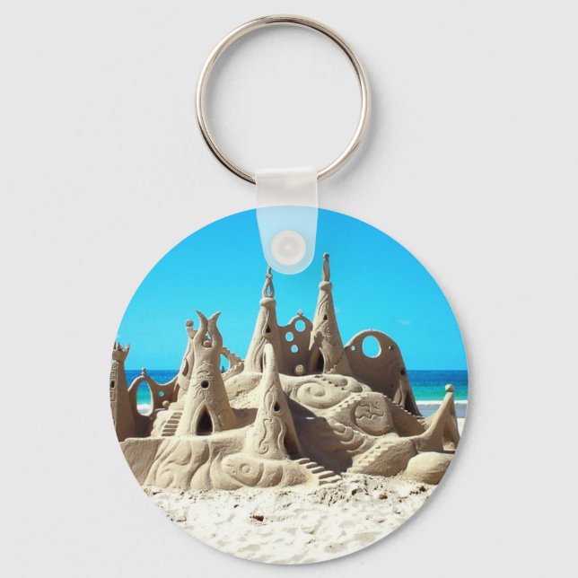 Porte-clés Noosa Beach Sandcastle Porte - clé (Recto)