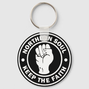Porte-clés northern soul Logo black