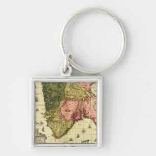 Porte-clés NorwayPanoramic MapNorway